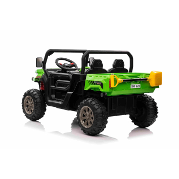 Auto Pick-Up Speed 900 dla dzieci Zielony + Napęd 4x4 + Ruchomy kiper + Bagażnik + Pilot + Łopatka + Audio LED